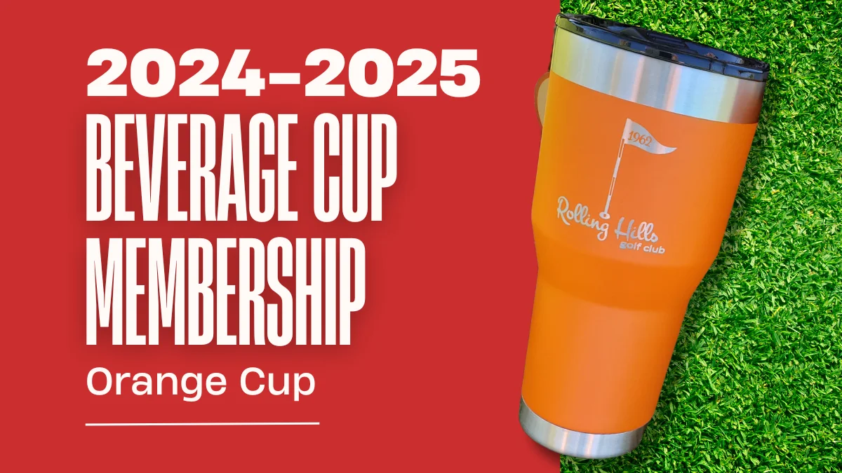 2024-2025 Beverage Cup Membership | Orange Cup