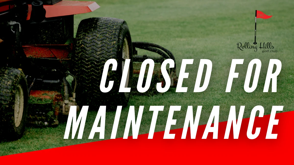 Closed for Maintenance – 10/2 – 10/20
