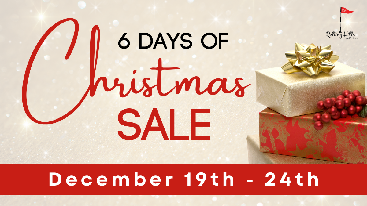 6 Days of Christmas Deals • 12/19 – 12/24
